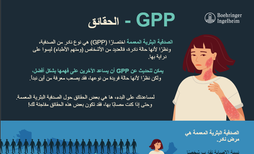 انقر لمعرفة الحقائق حول الصدفية البثرية المعممة